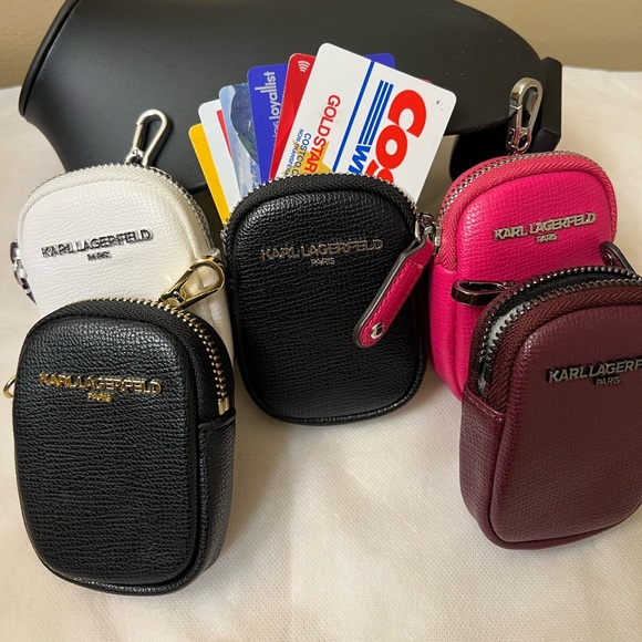 Karl Lagerfeld Handbags - Karl Lagerfeld Chose 1 Cardholder/ Bagcharm/ Keychain New
